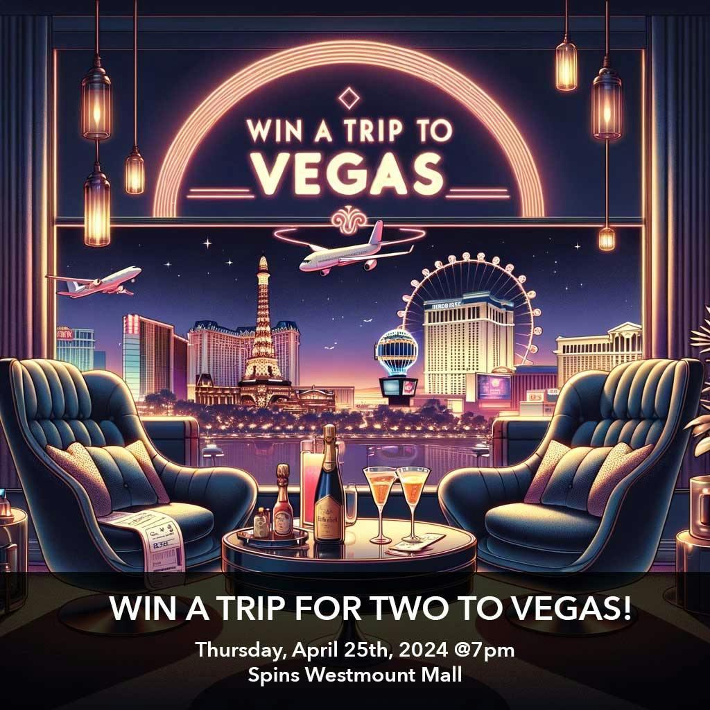 Win a trip for two to Las Vegas